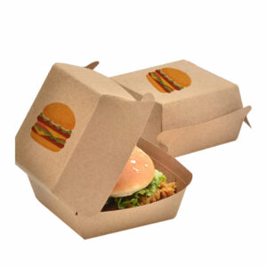 Custom Eco-friendly Paper Burger Box