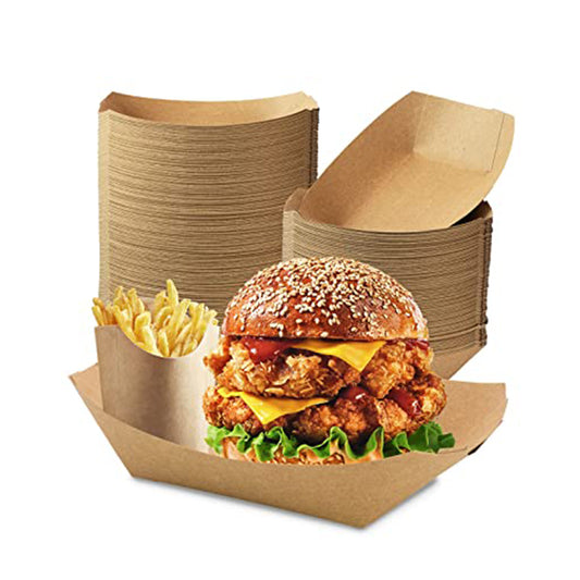 Custom Recyclable Burger Takeaway Boxes