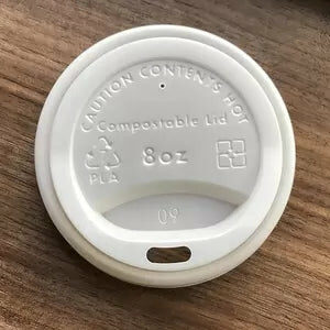 Custom Sustainable eco-friendly PLA Cup Lids