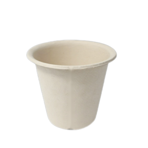 Custom eco-friendly degradable compostable bamboo fiber cups