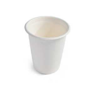 Customizable biodegradable bagasse white cups