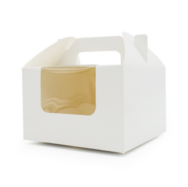 Customized Sustainable Open Window Portable Cake Box