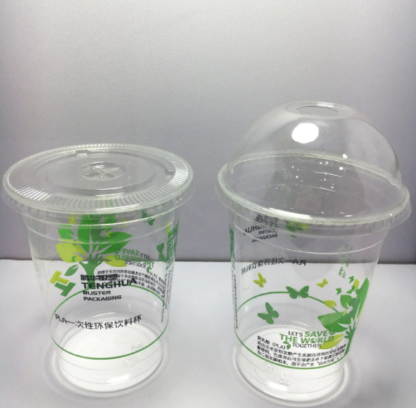 Customized wholesale LOGO full degradation PLA cup