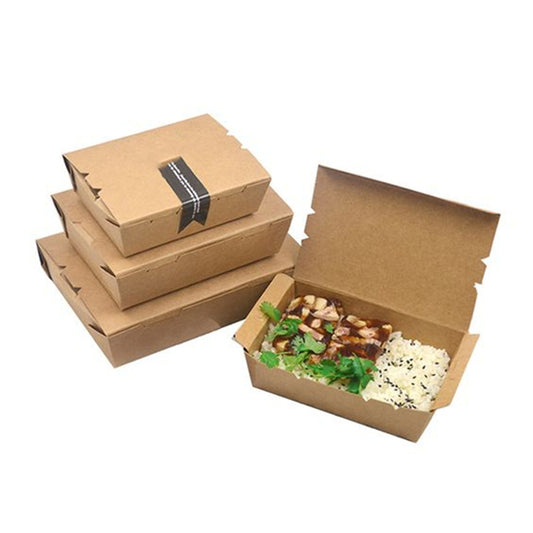 Factory Custom Recyclable Cardboard Lunch Boxes