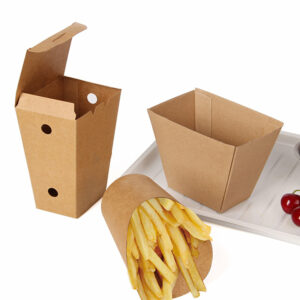 Factory Custom Recyclable Clean and Hygienic french fries Cups