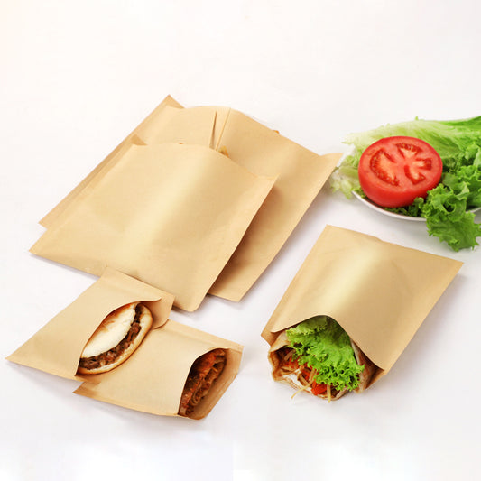 Factory Custom Sustainable Brown Satchel Paper Bags
