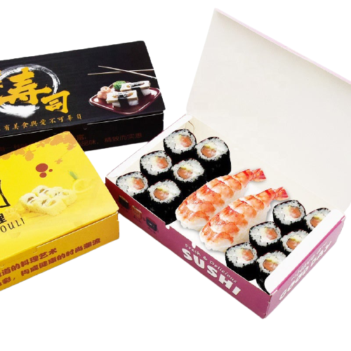 Factory Custom Sustainable Sushi Takeout Box