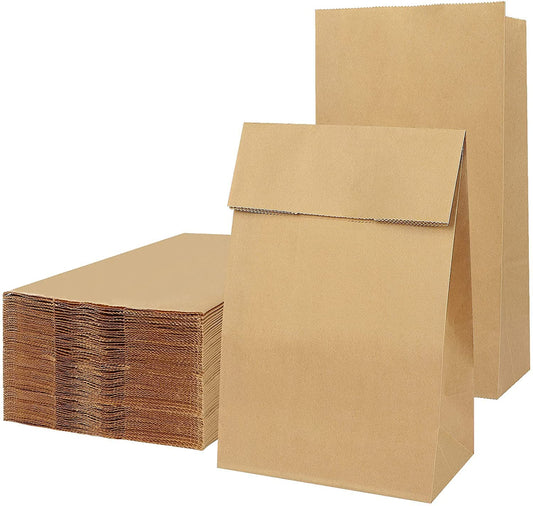 Recyclable Twisted SOS paper bags Factory Custom