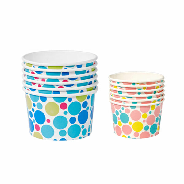 Wholesale Eco-friendly Paper Ice Cream Cups