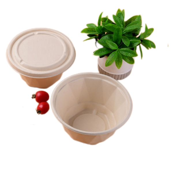 Factory Custom Sustainable Bagasse Round Bowls