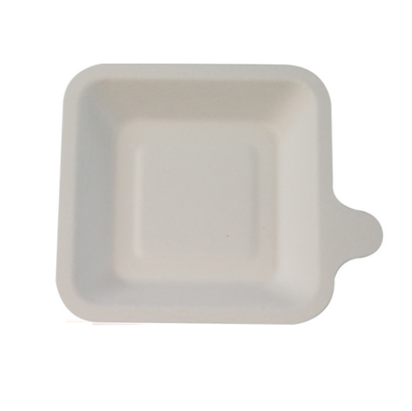 Factory Wholesale Sustainable Bagasse Square Plates