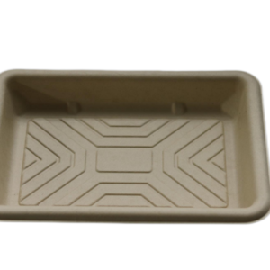 Factory custom biodegradable bagasse catering trays