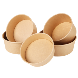 Factory custom eco-friendly kraft paper bowls