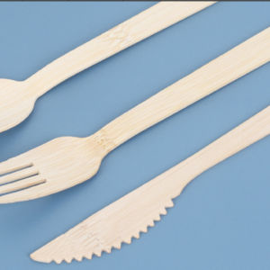 Factory customized eco-friendly compostable bamboo fiber fork
